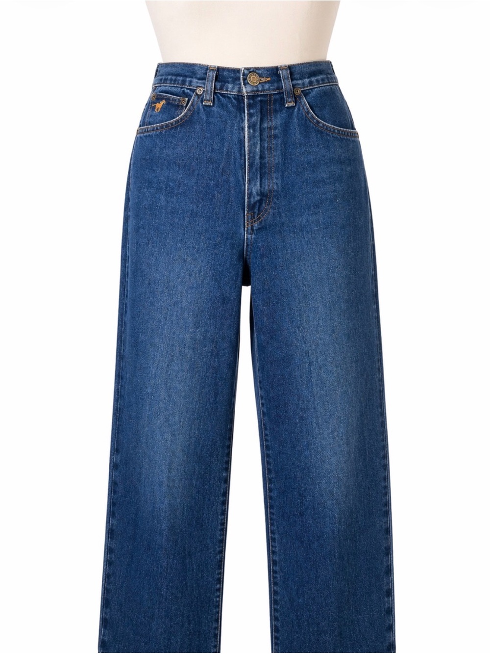 Vintage Wrangler High Rise Mom Jeans Womens 2-4 25x28 Western Denim